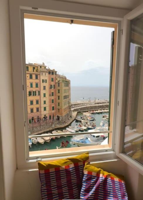 Ferienwohnung Attico Sul Porticciolo Antico Di Camogli Exterior foto