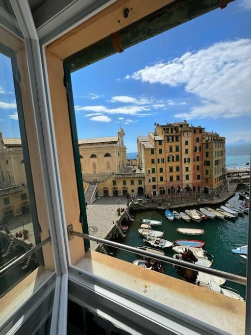 Ferienwohnung Attico Sul Porticciolo Antico Di Camogli Exterior foto